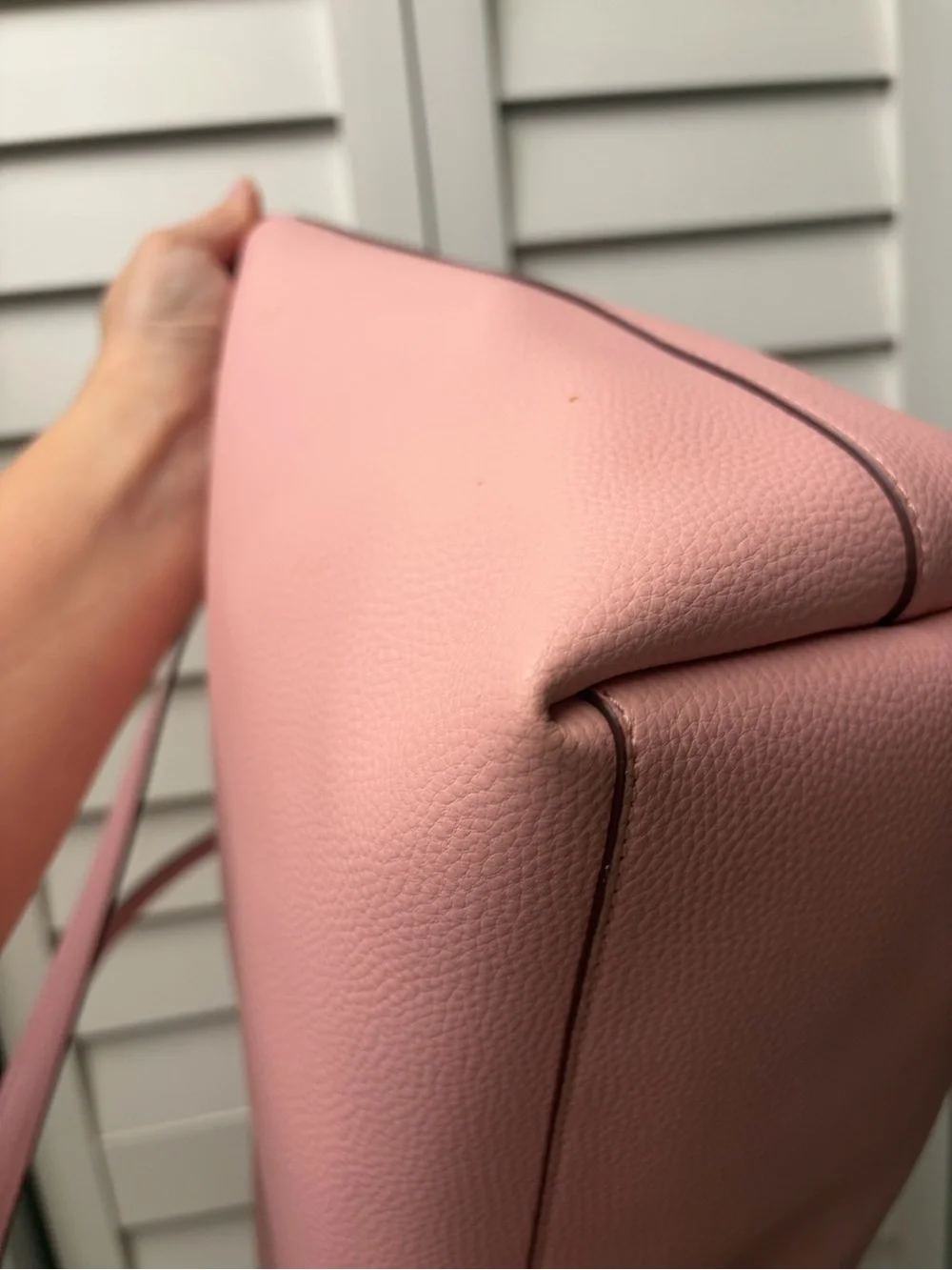 Coach Pink Daisy Tote with Daisy Duck Motif